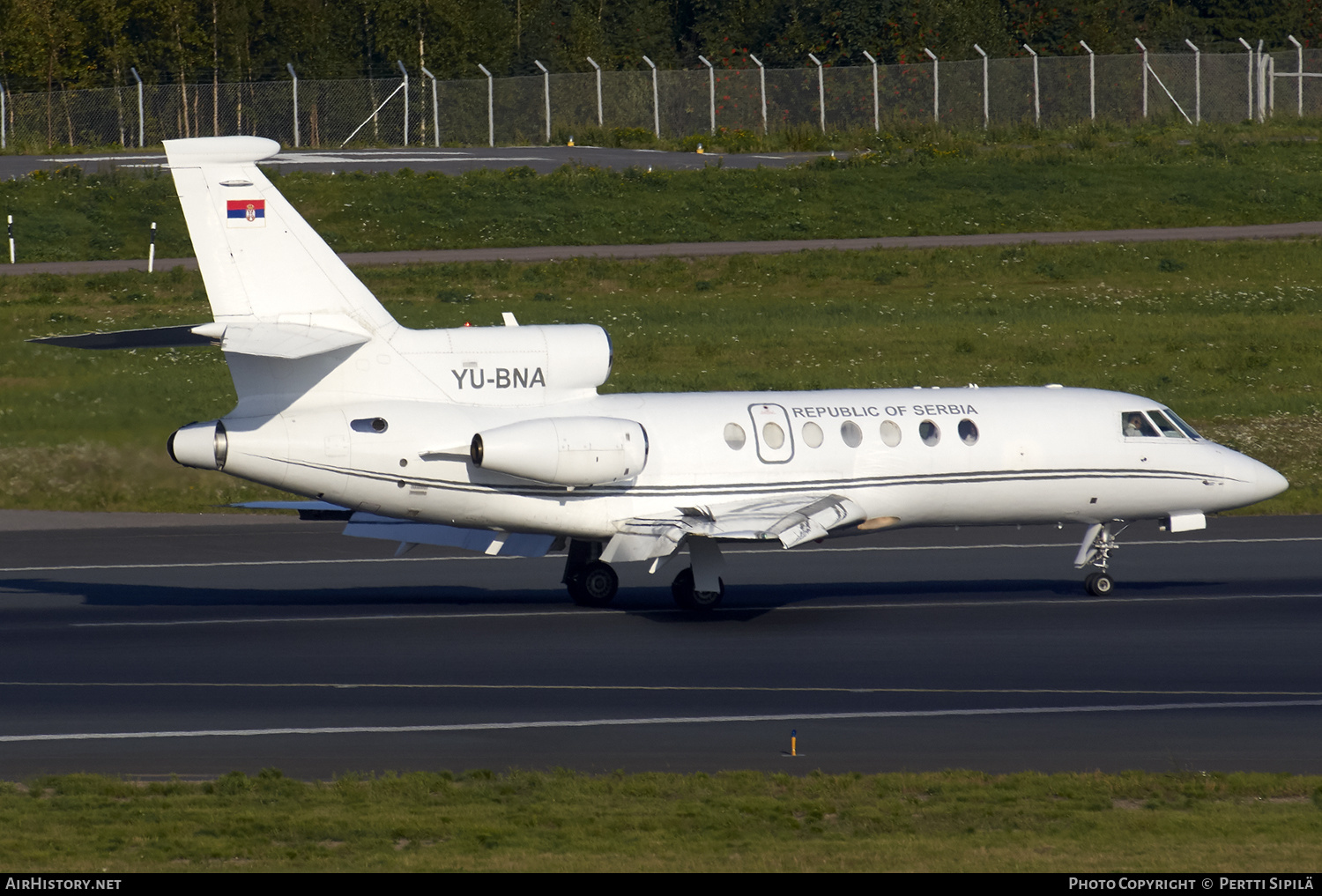 Aircraft Photo of YU-BNA | Dassault Falcon 50 | Republic of Serbia | AirHistory.net #162700