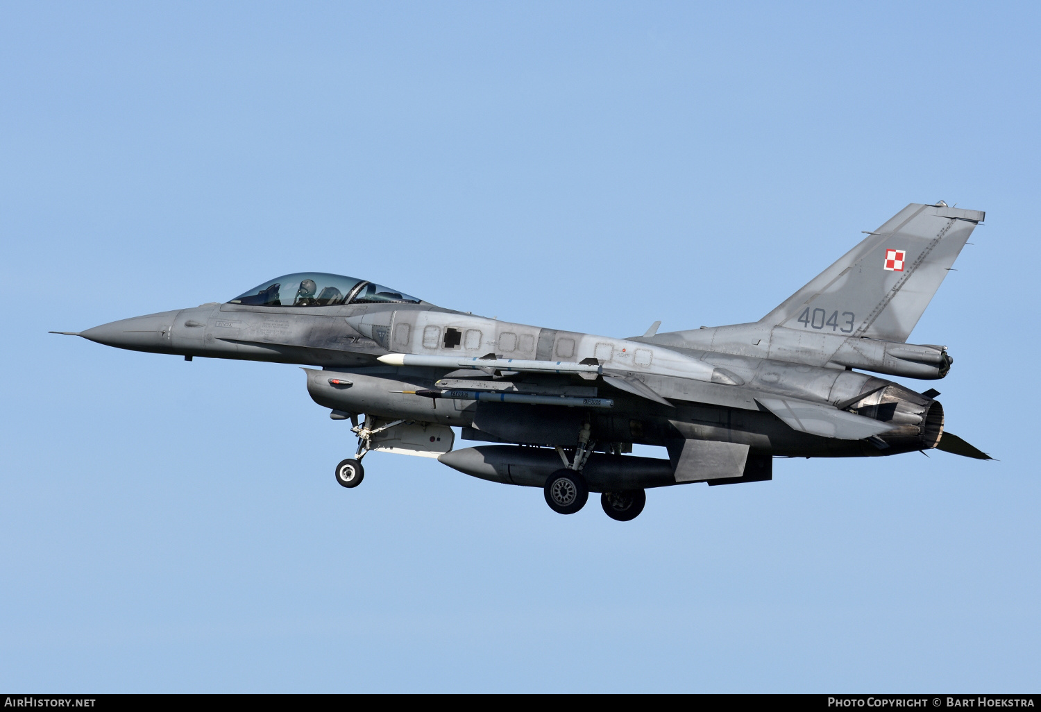 Aircraft Photo of 4043 | Lockheed Martin F-16C Fighting Falcon | Poland - Air Force | AirHistory.net #162706