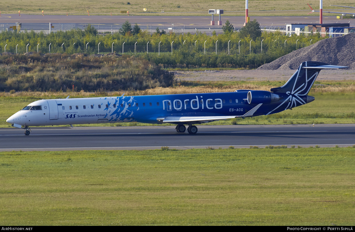 Aircraft Photo of ES-ACG | Bombardier CRJ-900LR (CL-600-2D24) | Nordica | AirHistory.net