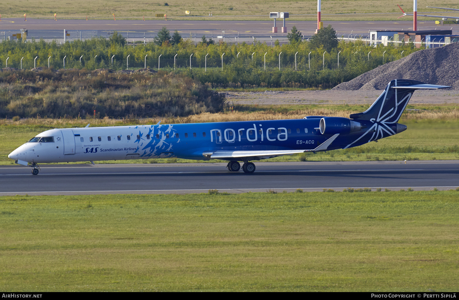 Aircraft Photo of ES-ACG | Bombardier CRJ-900LR (CL-600-2D24) | Nordica | AirHistory.net #162726