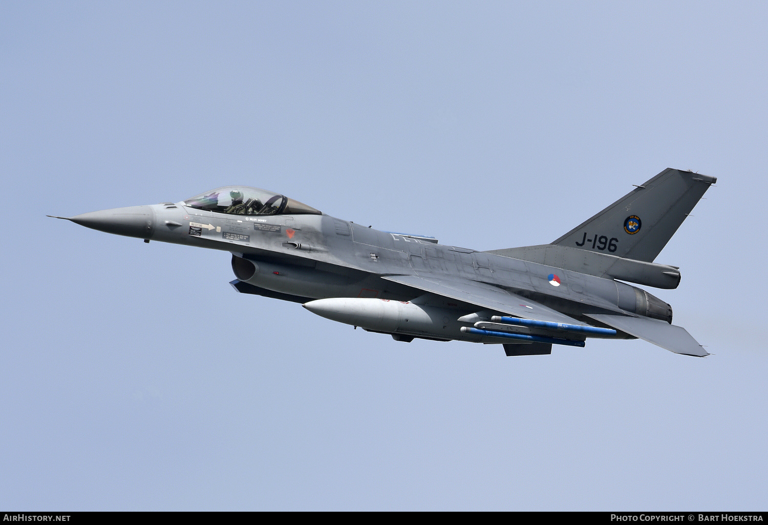 Aircraft Photo of J-196 | General Dynamics F-16AM Fighting Falcon | Netherlands - Air Force | AirHistory.net #162729