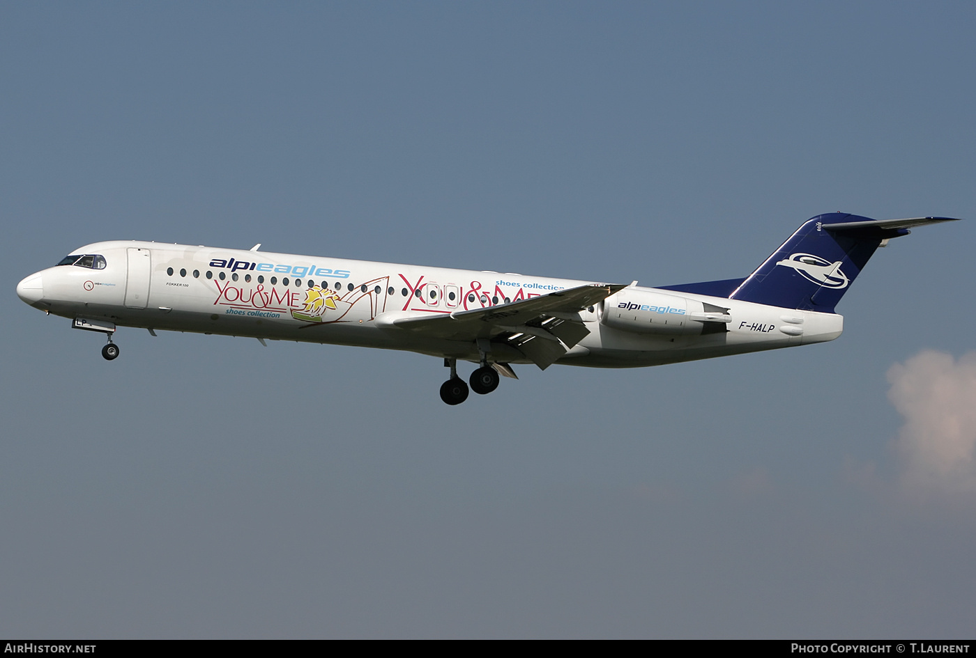 Aircraft Photo of F-HALP | Fokker 100 (F28-0100) | Alpi Eagles | AirHistory.net #162733