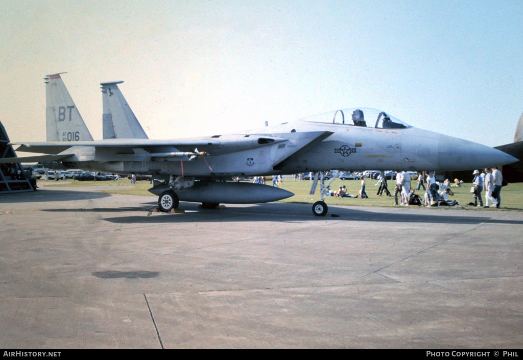 Aircraft Photo of 80-0016 / AF80-016 | McDonnell Douglas F-15C Eagle | USA - Air Force | AirHistory.net #162736
