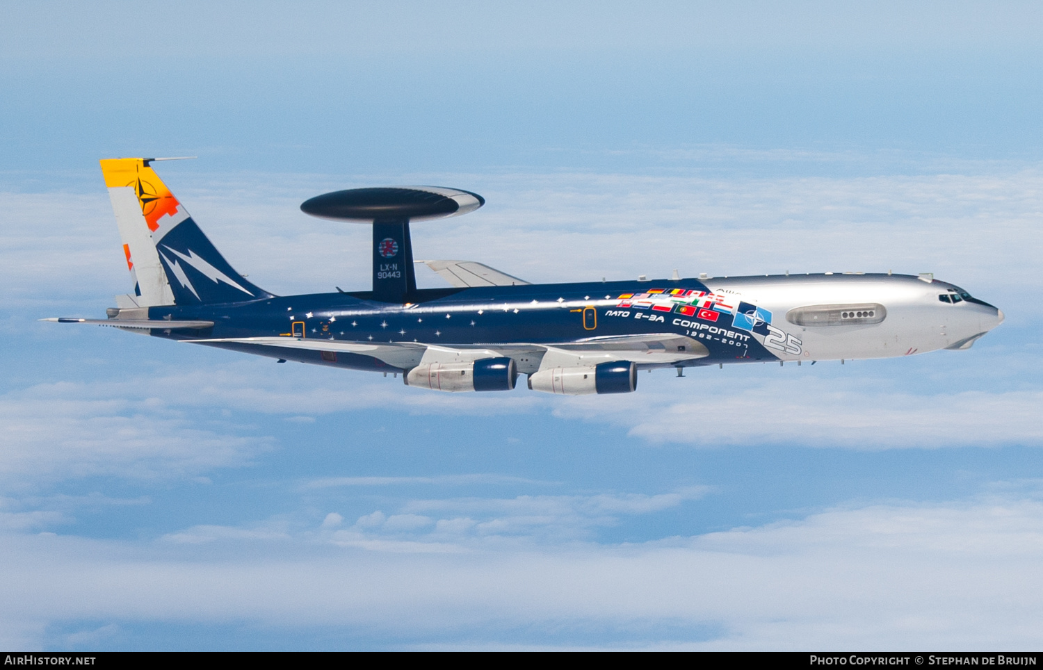 Aircraft Photo of LX-N90443 | Boeing E-3A Sentry | Luxembourg - NATO | AirHistory.net #162743