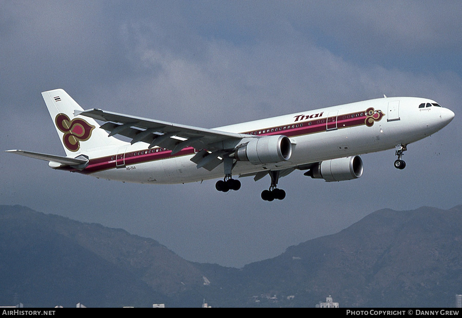 Aircraft Photo of HS-TAA | Airbus A300B4-601 | Thai Airways International | AirHistory.net #162746