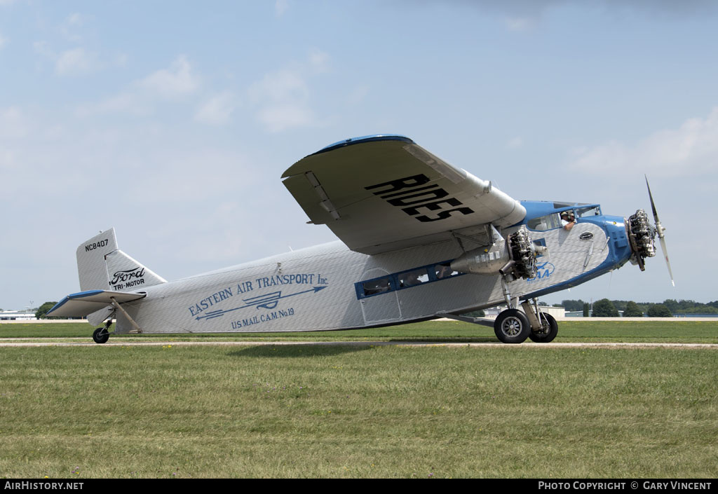 Aircraft Photo of N8407 / NC8407 | Ford 4-AT-E Tri-Motor | EAA - Experimental Aircraft Association | Eastern Air Transport | AirHistory.net #162778