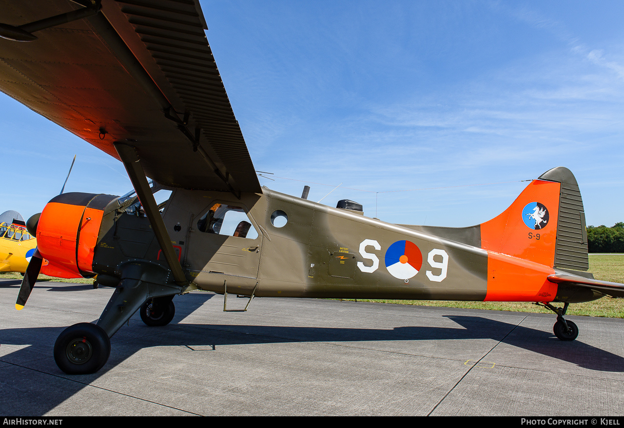 Aircraft Photo of PH-DHC / S-9 | De Havilland Canada DHC-2 Beaver Mk1 | Koninklijke Luchtmacht Historische Vlucht | Netherlands - Air Force | AirHistory.net #162780
