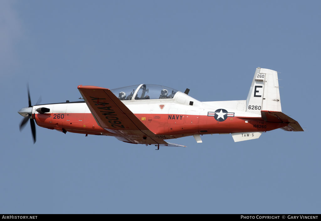 Aircraft Photo of 166260 | Hawker Beechcraft T-6B Texan II | USA - Navy | AirHistory.net #162782