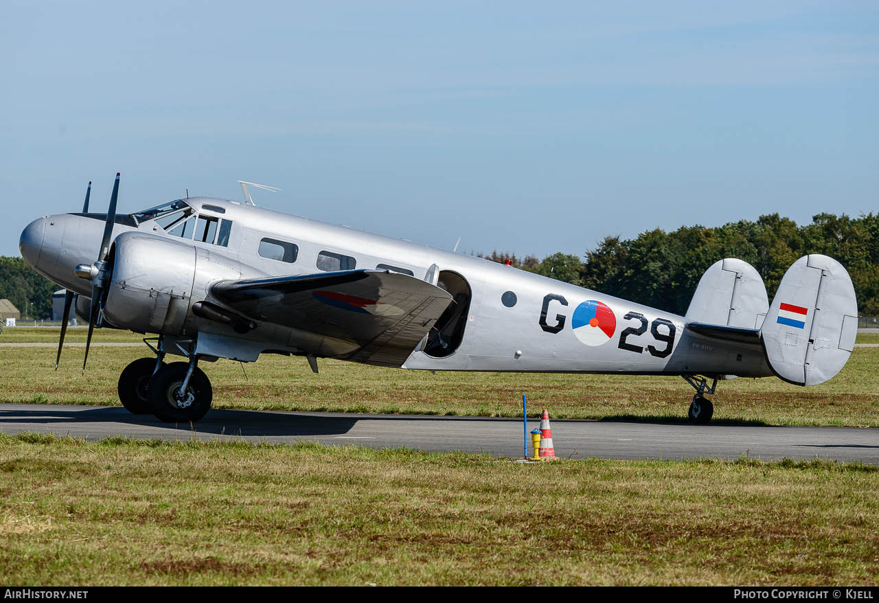 Aircraft Photo of PH-KHV / G-29 | Beech Expeditor 3NM | Koninklijke Luchtmacht Historische Vlucht | Netherlands - Air Force | AirHistory.net #162787