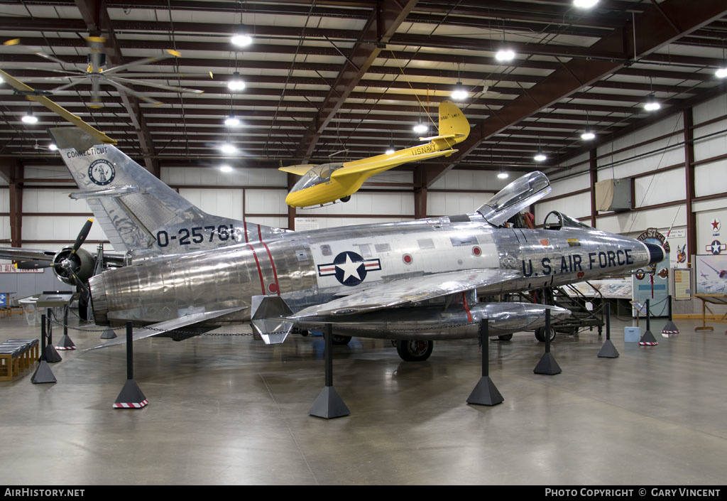 Aircraft Photo of 52-5761 / 0-25761 | North American F-100A Super Sabre | USA - Air Force | AirHistory.net #162812