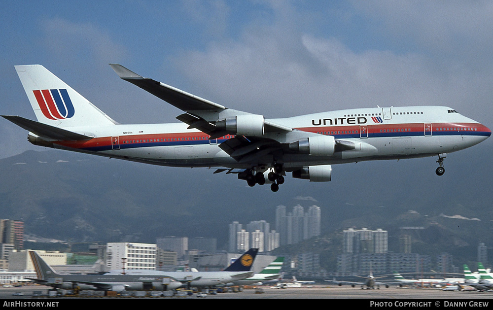 Aircraft Photo of N183UA | Boeing 747-422 | United Airlines | AirHistory.net #162827