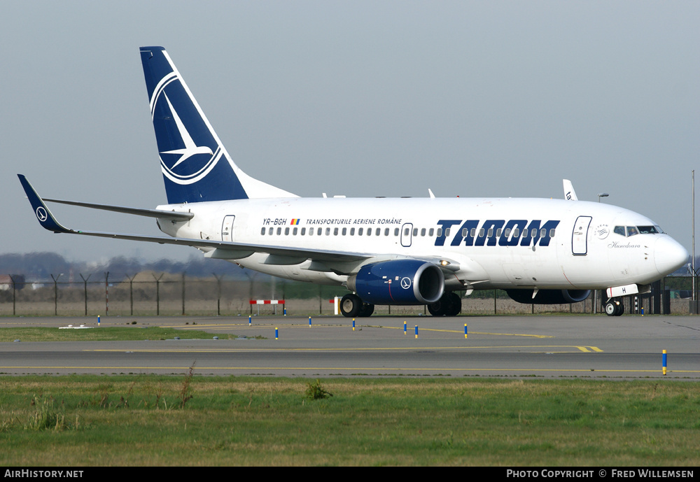 Aircraft Photo of YR-BGH | Boeing 737-78J | TAROM - Transporturile Aeriene Române | AirHistory.net #162832