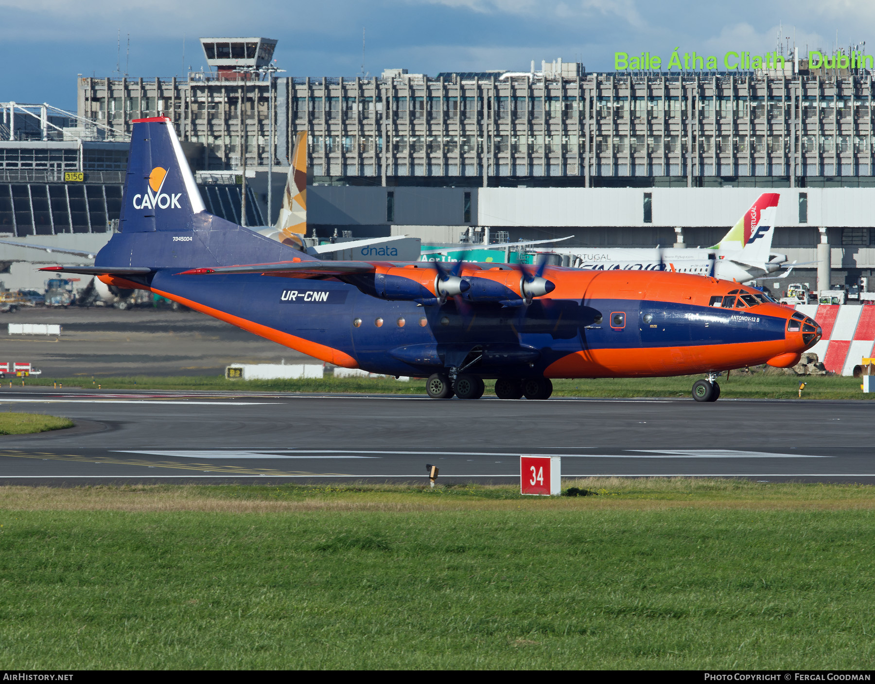 Aircraft Photo of UR-CNN | Antonov An-12B | Cavok Air | AirHistory.net #162837