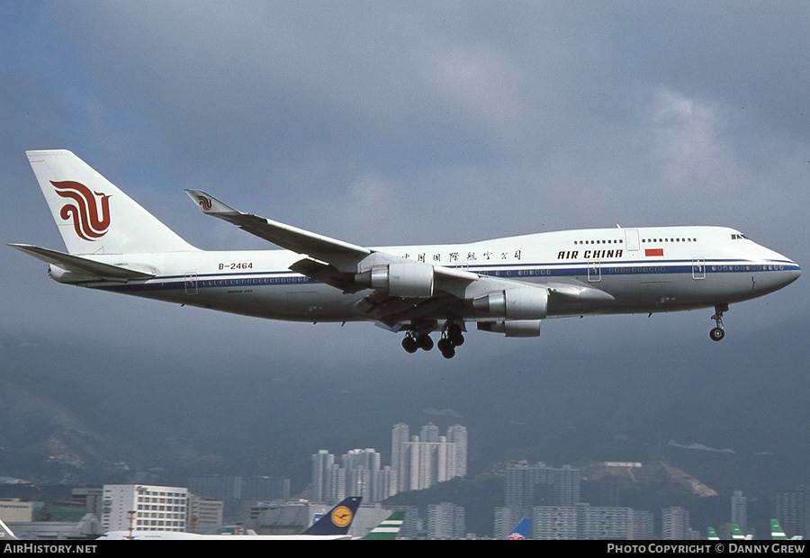 Aircraft Photo of B-2464 | Boeing 747-4J6 | Air China | AirHistory.net #162846