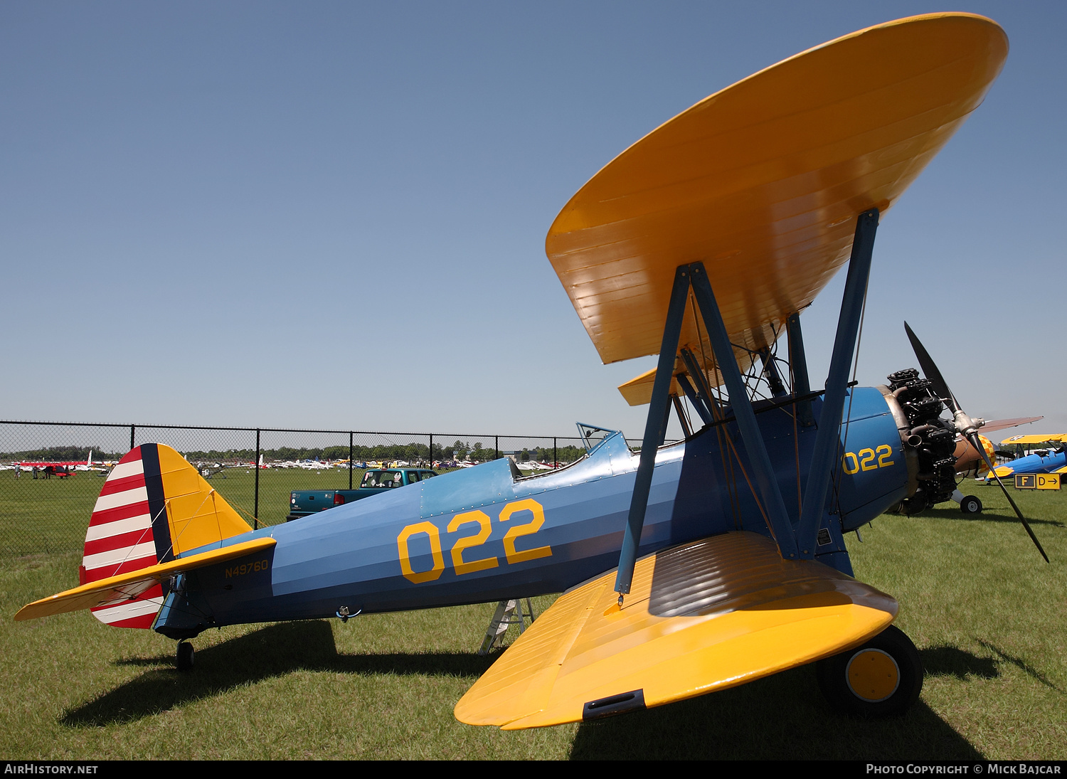 Aircraft Photo of N48760 | Boeing PT-17 Kaydet (A75N1) | USA - Navy | AirHistory.net #162870