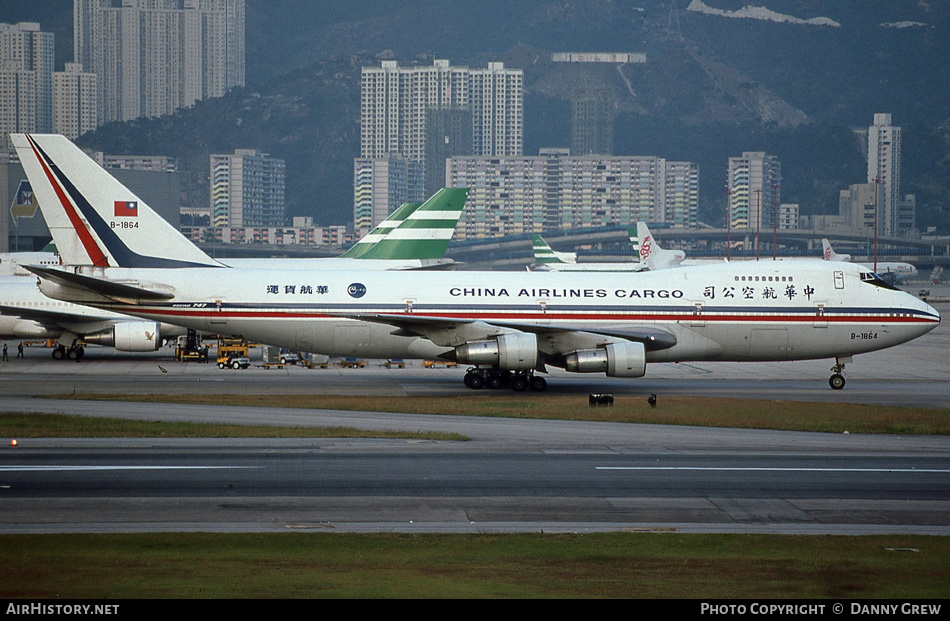 Aircraft Photo of B-1864 | Boeing 747-209B(SF) | China Airlines Cargo | AirHistory.net #162872