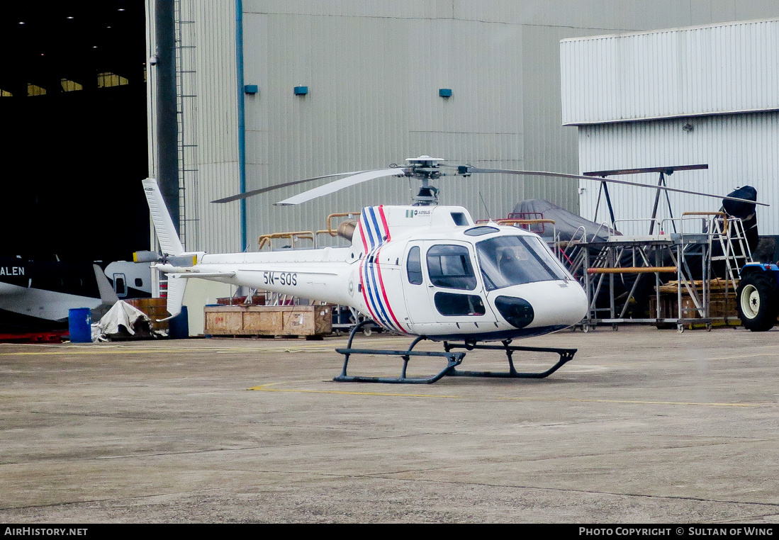 Aircraft Photo of 5N-SOS | Aerospatiale AS-350B-2 Ecureuil | AirHistory.net #162875