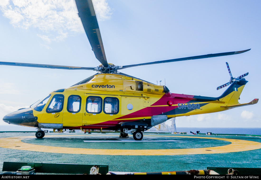 Aircraft Photo of 5N-BSG | AgustaWestland AW-139 | Caverton Helicopters | AirHistory.net #162881