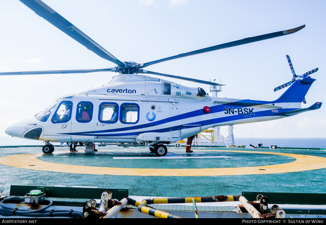 Aircraft Photo of 5N-BSK | AgustaWestland AW-139 | Caverton Helicopters | AirHistory.net #162883