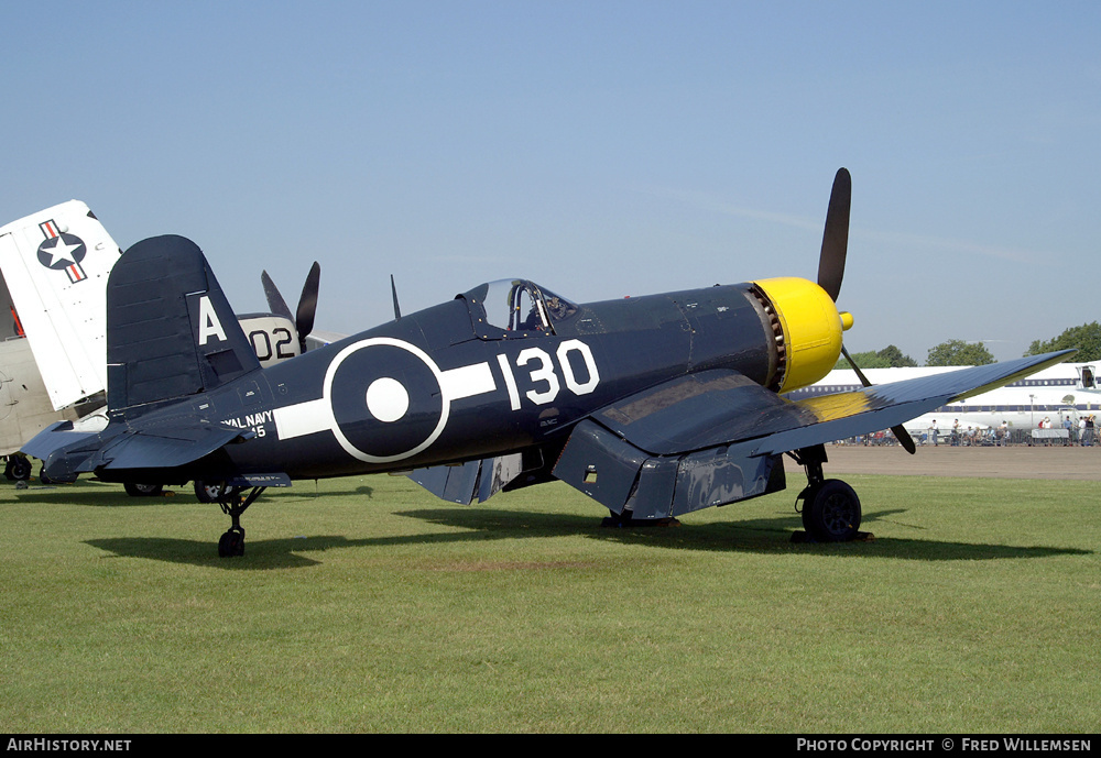 Aircraft Photo of G-FGID / KD345 | Goodyear FG-1D Corsair | AirHistory.net #162908