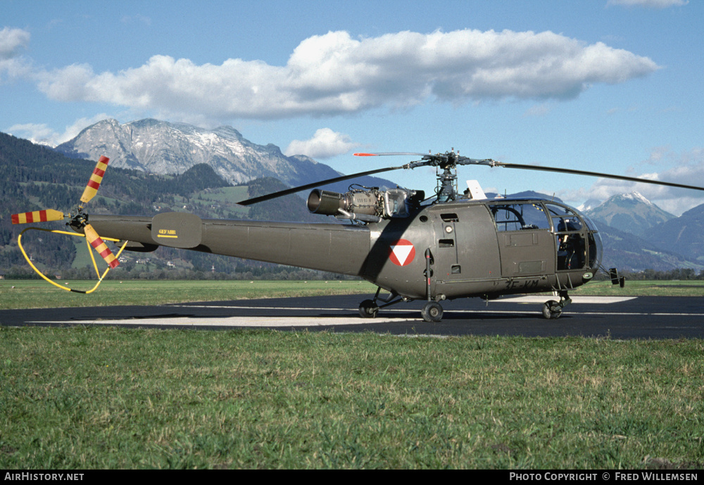 Aircraft Photo of 3E-KM | Aerospatiale SA-316B Alouette III | Austria - Air Force | AirHistory.net #162913