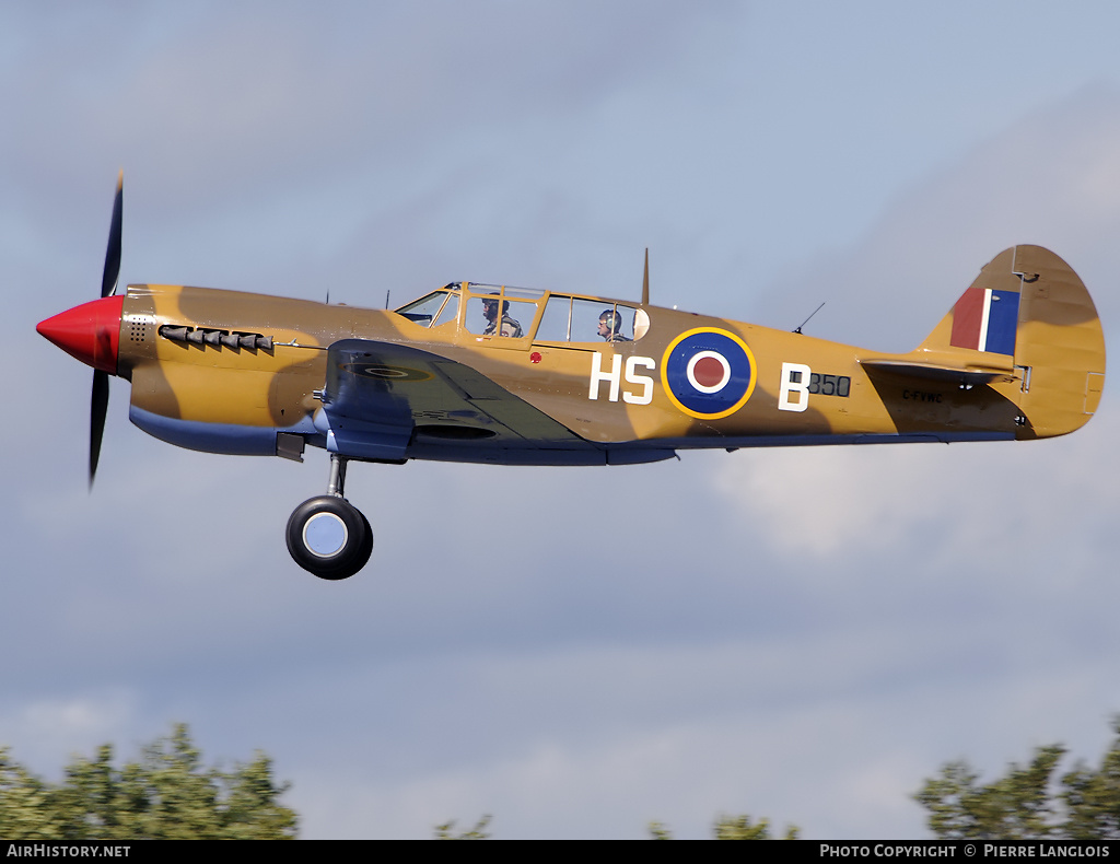 Aircraft Photo of C-FVWC / FR350 | Curtiss P-40N Kittyhawk | UK - Air Force | AirHistory.net #162934