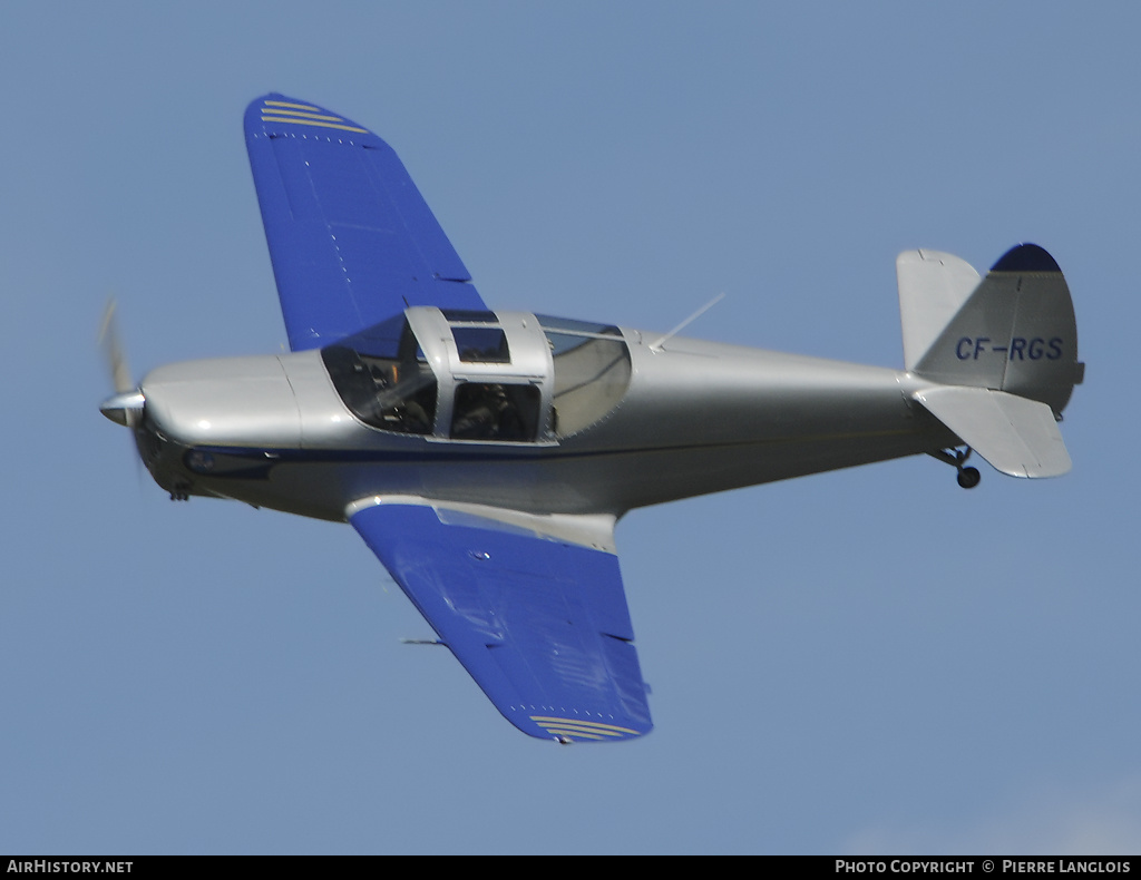 Aircraft Photo of CF-RGS | Globe GC-1B Swift | AirHistory.net #162941