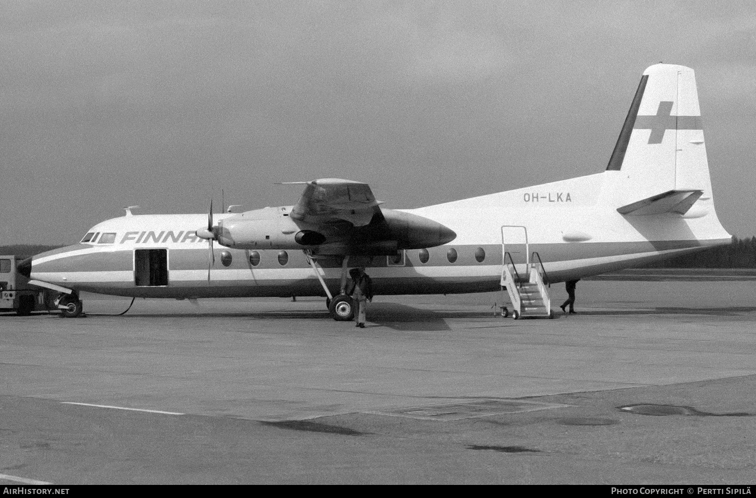 Aircraft Photo of OH-LKA | Fokker F27-200 Friendship | Finnair | AirHistory.net #162950
