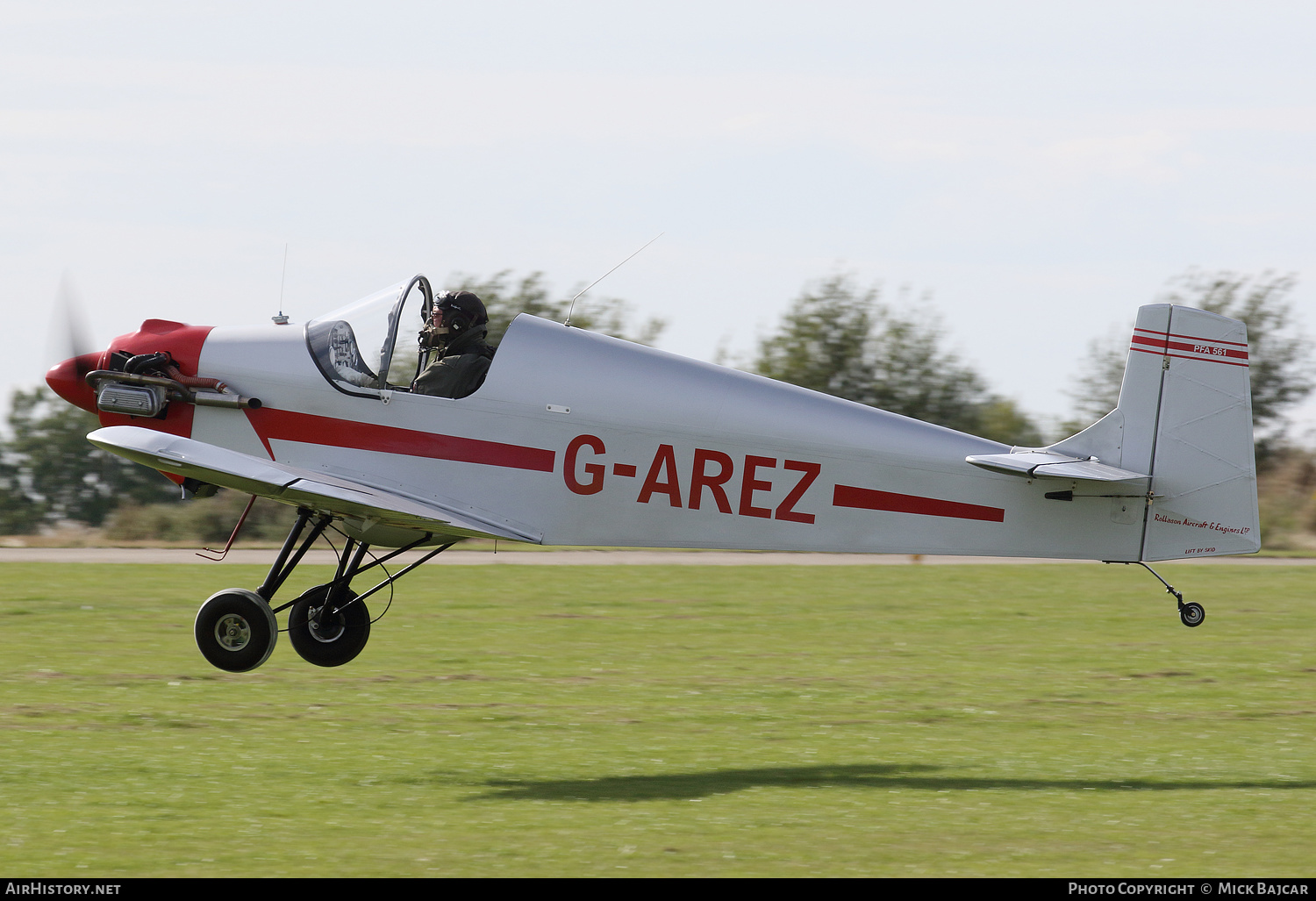 Aircraft Photo of G-AREZ | Druine D-31 Turbulent (Modified) | AirHistory.net #162956