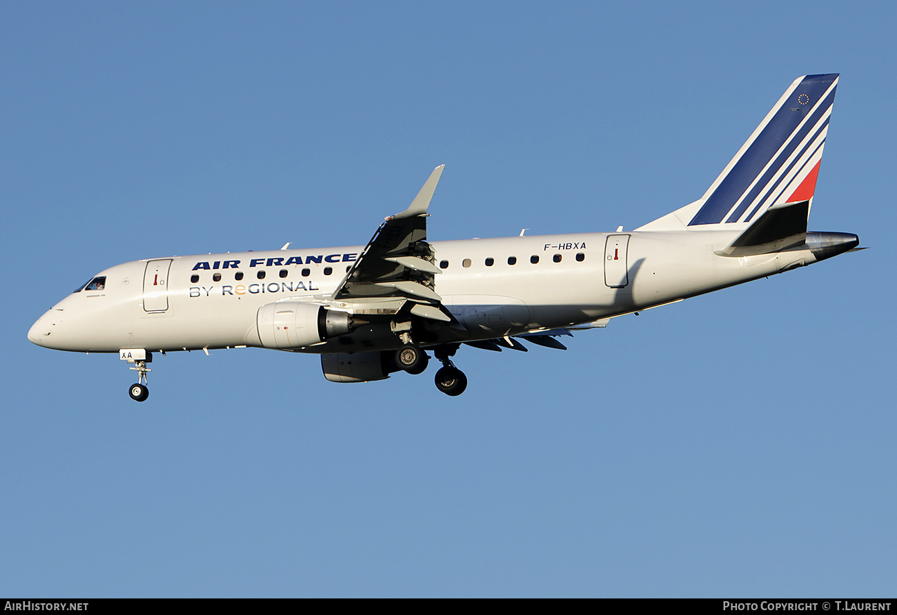 Aircraft Photo of F-HBXA | Embraer 170LR (ERJ-170-100LR) | Air France | AirHistory.net #162961
