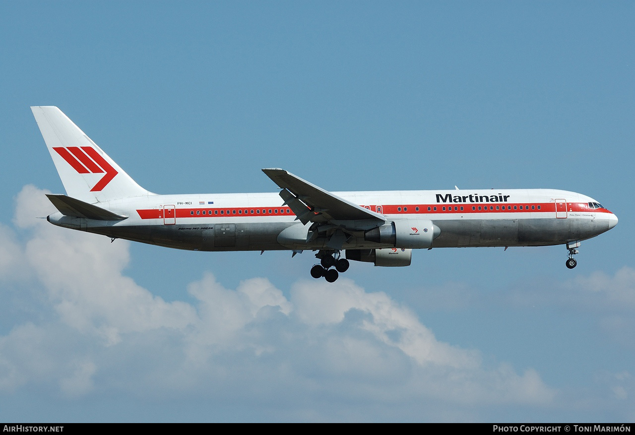Aircraft Photo of PH-MCI | Boeing 767-31A/ER | Martinair | AirHistory.net #162964