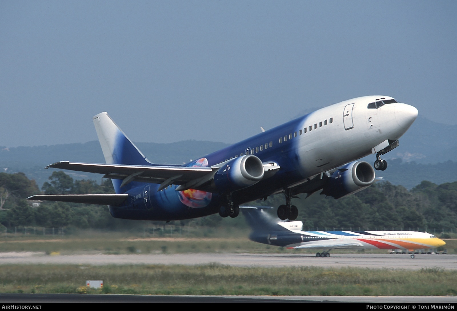 Aircraft Photo of G-ZAPM | Boeing 737-33A | Titan Airways | AirHistory.net #162966