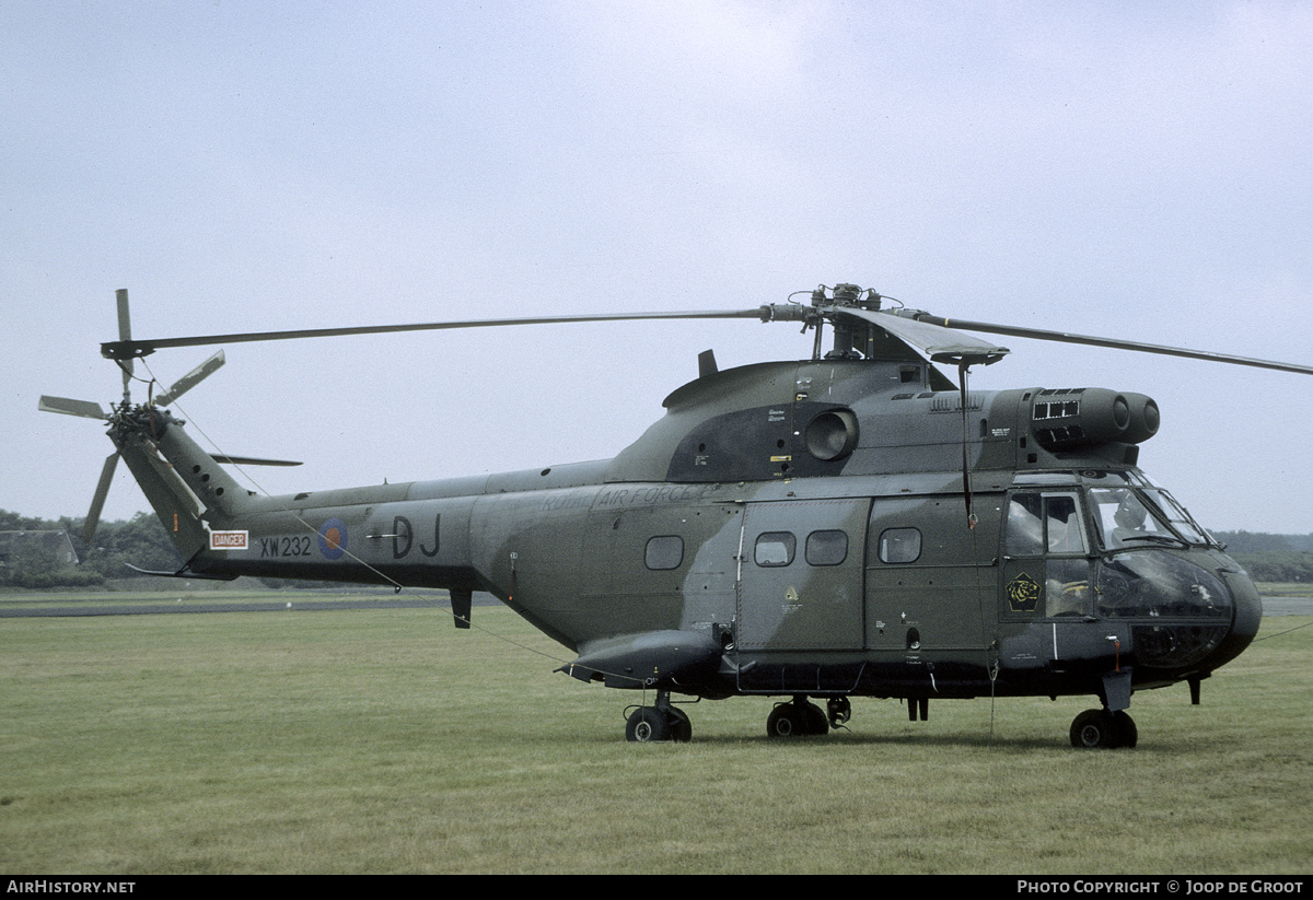 Aircraft Photo of XW232 | Aerospatiale SA-330E Puma HC1 | UK - Air Force | AirHistory.net #162968