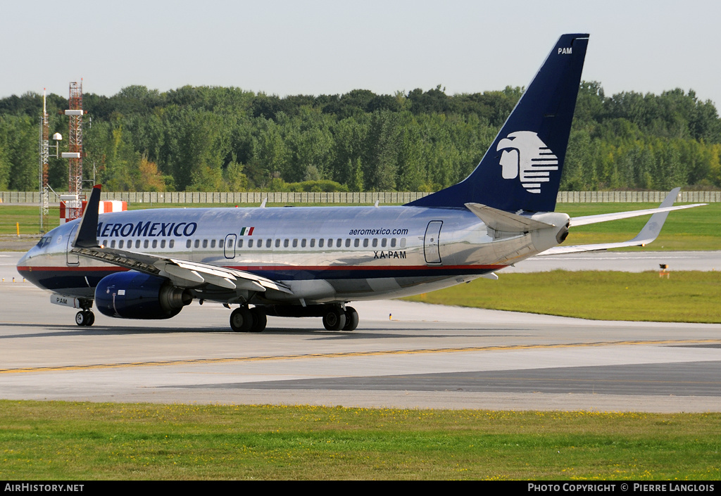 Aircraft Photo of XA-PAM | Boeing 737-752 | AeroMéxico | AirHistory.net #162983