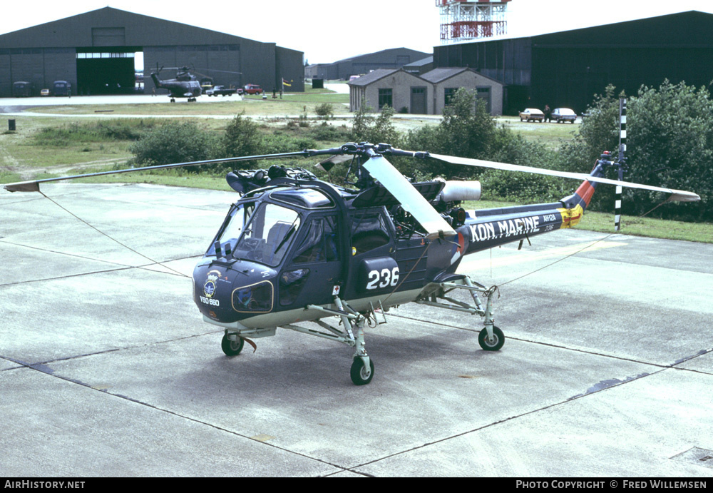 Aircraft Photo of 236 | Westland AH-12A Wasp (P-531-2) | Netherlands - Navy | AirHistory.net #163019
