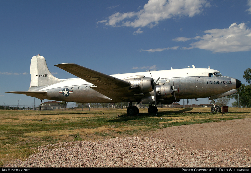 Aircraft Photo of 42-72592 / 272592 | Douglas C-54S Skymaster | USA - Air Force | AirHistory.net #163020