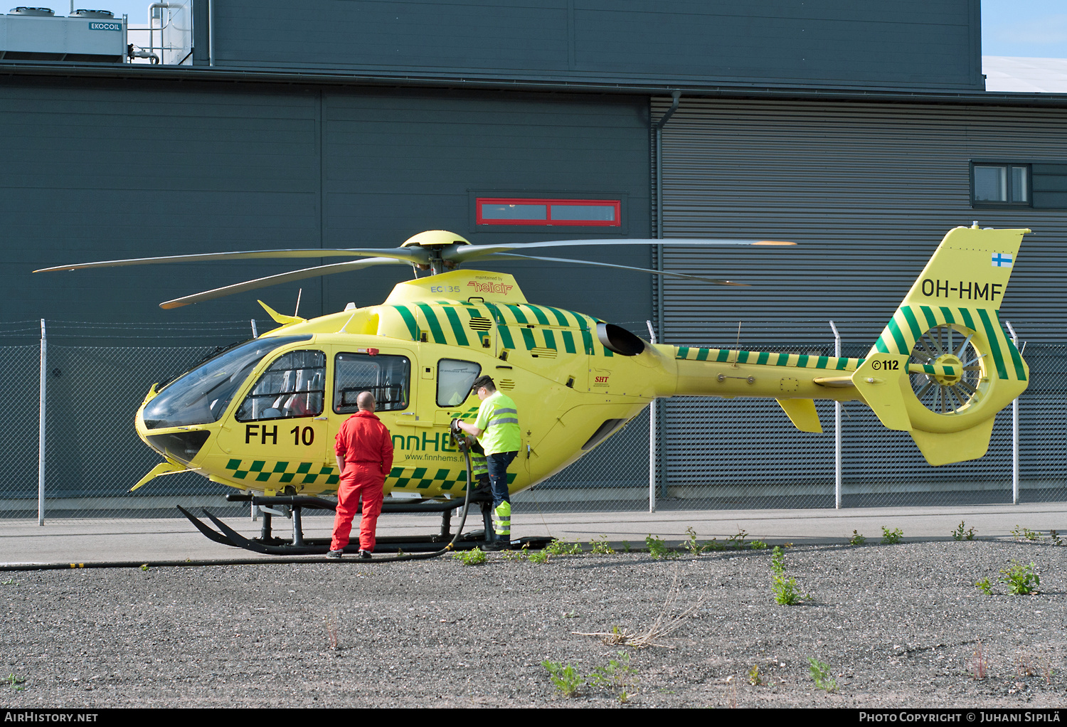 Aircraft Photo of OH-HMF | Eurocopter EC-135P-2+ | FinnHEMS | AirHistory.net #163040