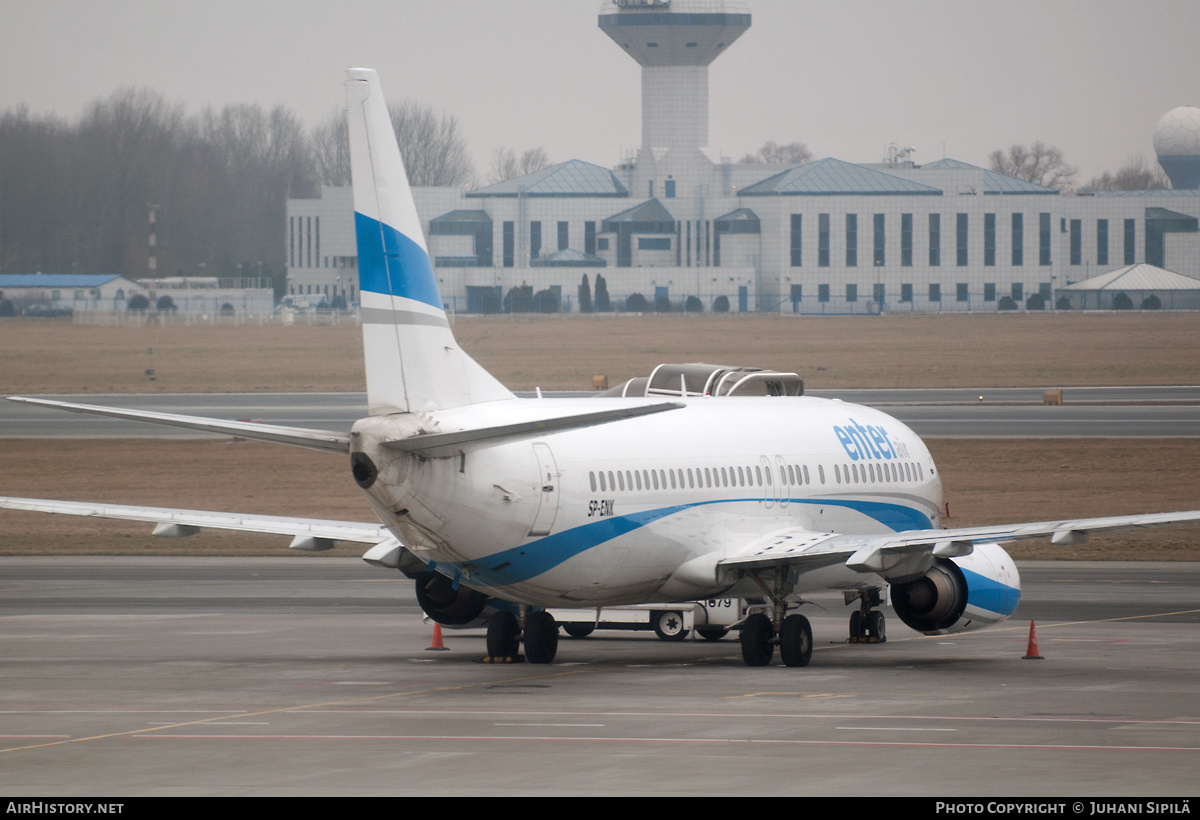 Aircraft Photo of SP-ENK | Boeing 737-46J | Enter Air | AirHistory.net #163042