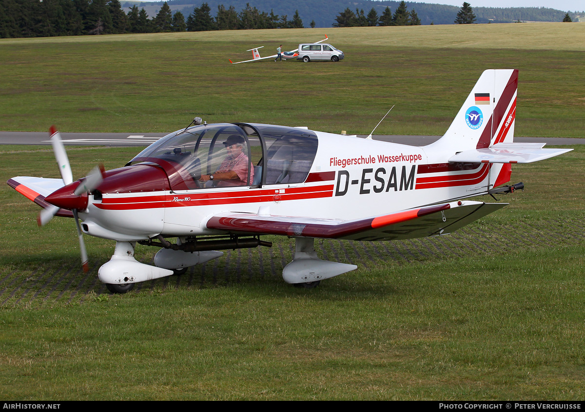 Aircraft Photo of D-ESAM | Robin DR-400-180R Remo 180 | Fliegerschule Wasserkuppe | AirHistory.net #163067