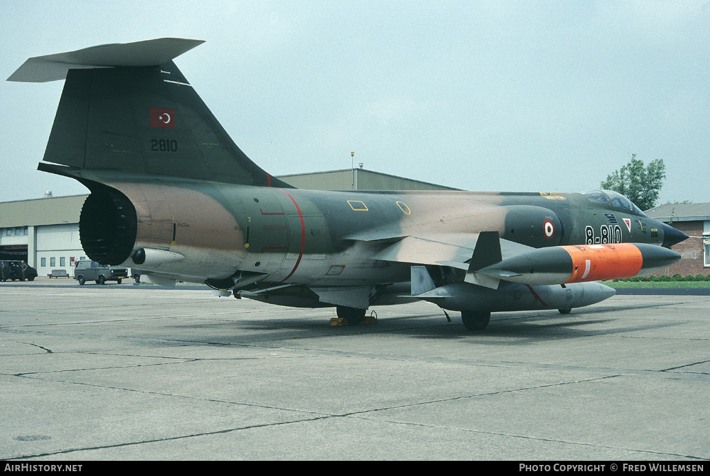 Aircraft Photo of 62-810 | Canadair CF-104 Starfighter | Turkey - Air Force | AirHistory.net #163074