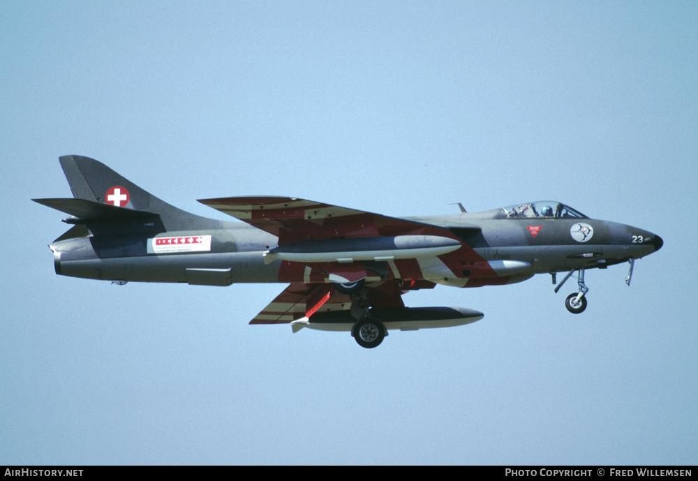 Aircraft Photo of J-4032 | Hawker Hunter F58 | Switzerland - Air Force | AirHistory.net #163099