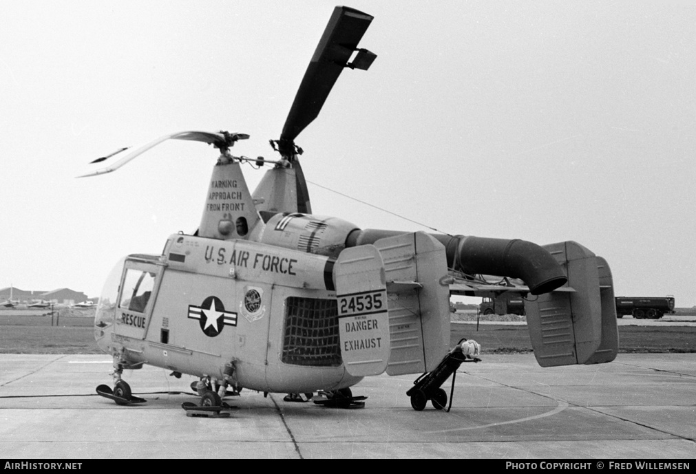 Aircraft Photo of 62-4535 / 24535 | Kaman HH-43F Huskie | USA - Air Force | AirHistory.net #163100