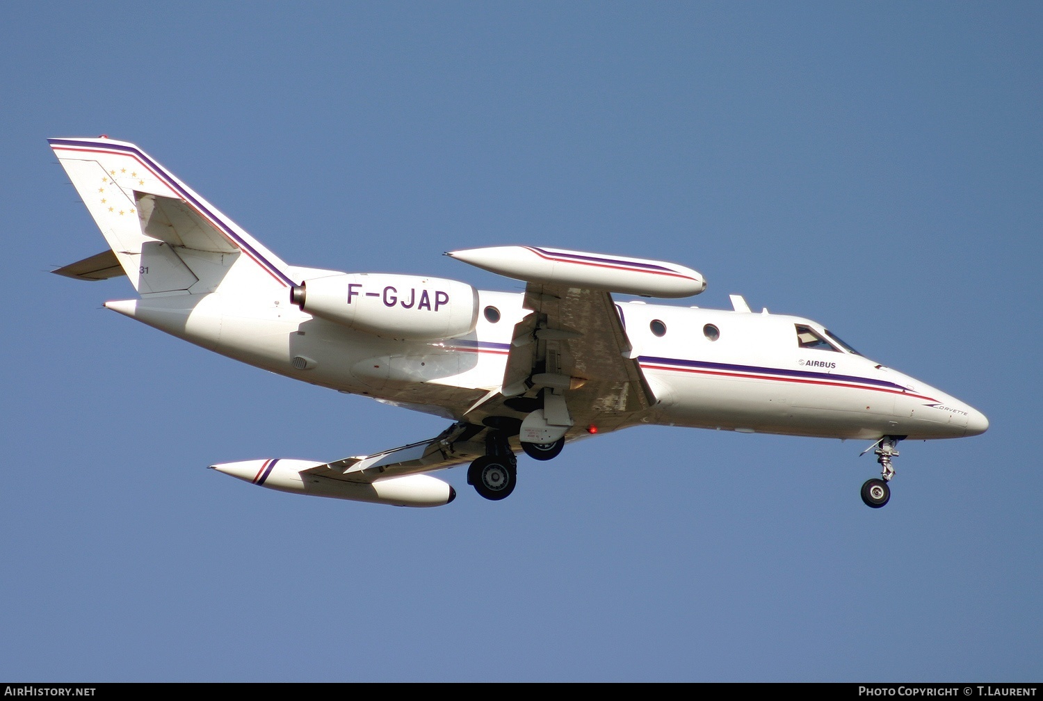 Aircraft Photo of F-GJAP | Aerospatiale SN-601 Corvette 100 | Airbus | AirHistory.net #163103