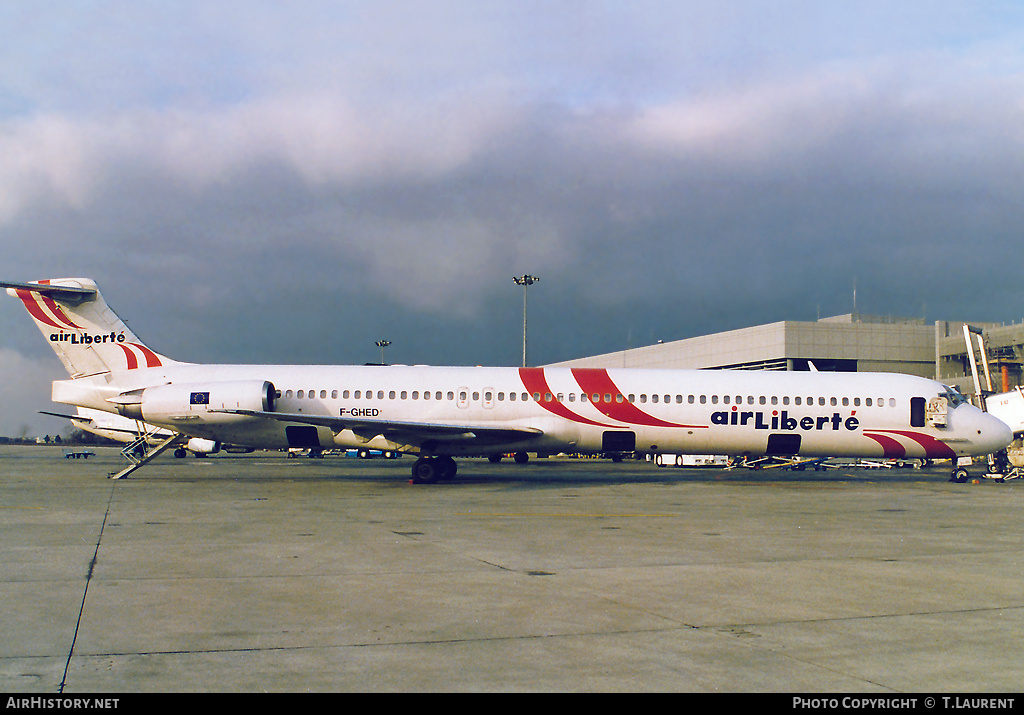 Aircraft Photo of F-GHED | McDonnell Douglas MD-83 (DC-9-83) | Air Liberté | AirHistory.net #163106