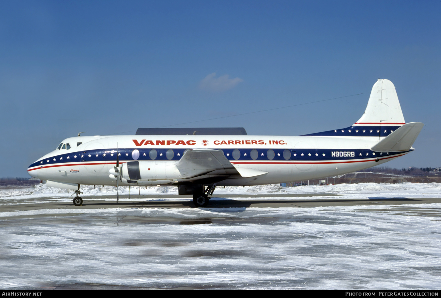 Aircraft Photo of N906RB | Vickers 764D Viscount | Vanpac Carriers | AirHistory.net #163114