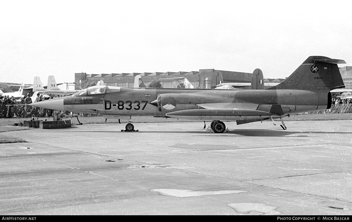 Aircraft Photo of D-8337 | Lockheed F-104G Starfighter | Netherlands - Air Force | AirHistory.net #163116