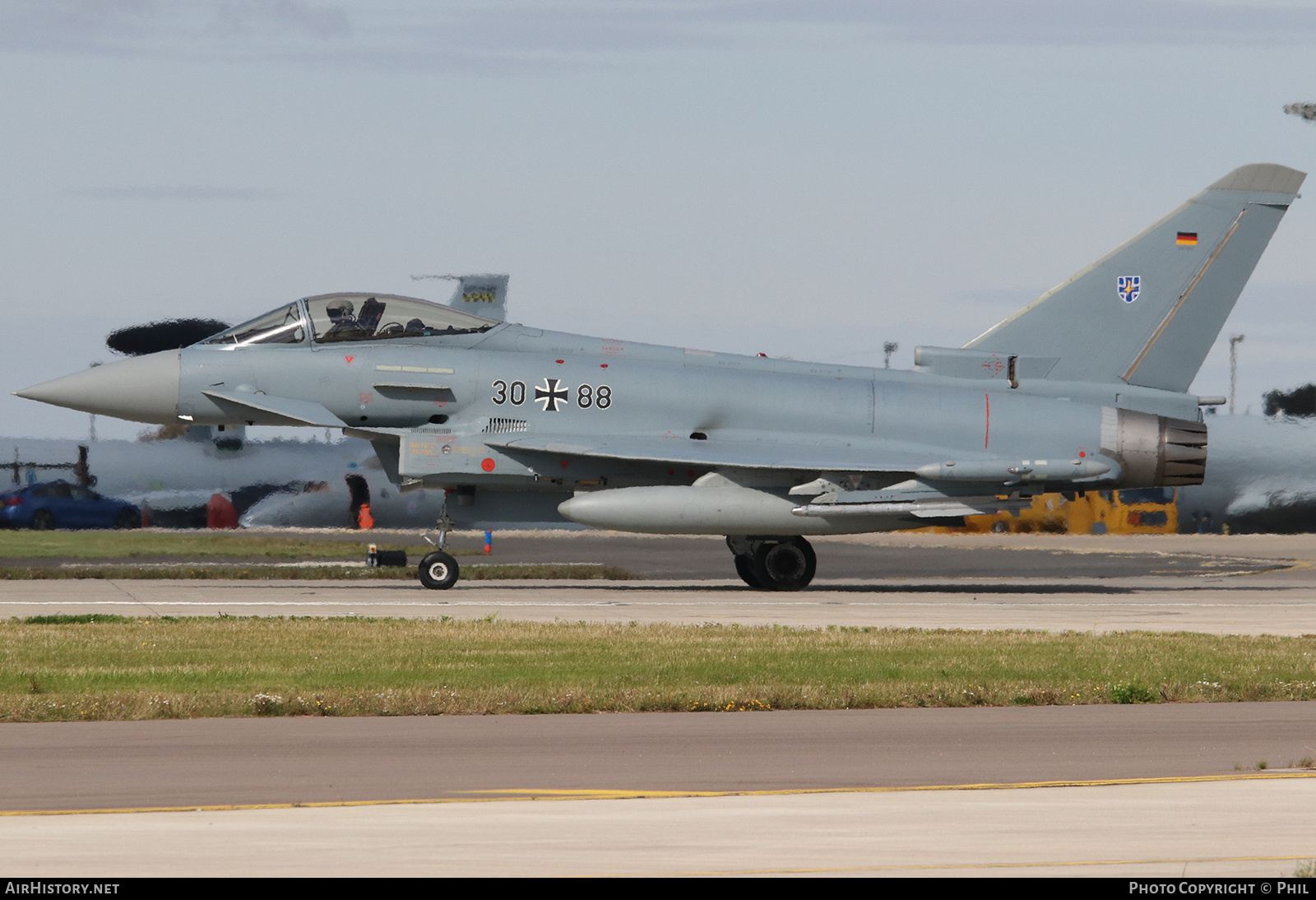 Aircraft Photo of 3088 | Eurofighter EF-2000 Typhoon S | Germany - Air Force | AirHistory.net #163117