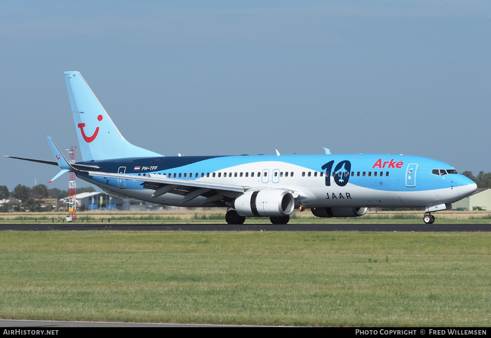 Aircraft Photo of PH-TFF | Boeing 737-86N | Arke | AirHistory.net #163129