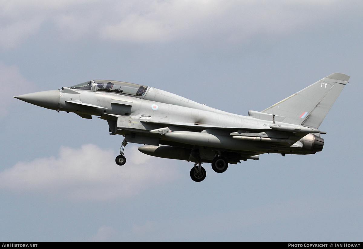 Aircraft Photo of ZK383 | Eurofighter EF-2000 Typhoon T3 | UK - Air Force | AirHistory.net #163139
