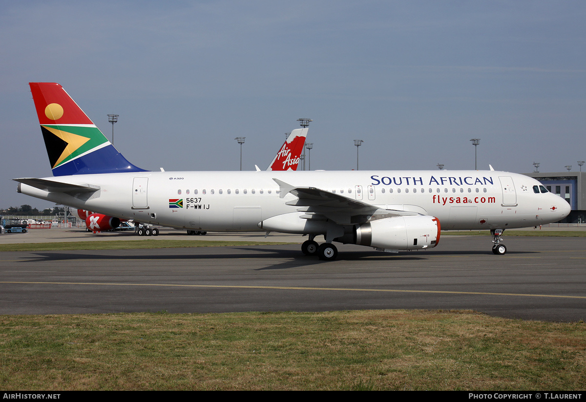 Aircraft Photo of F-WWIJ | Airbus A320-232 | South African Airways | AirHistory.net #163145